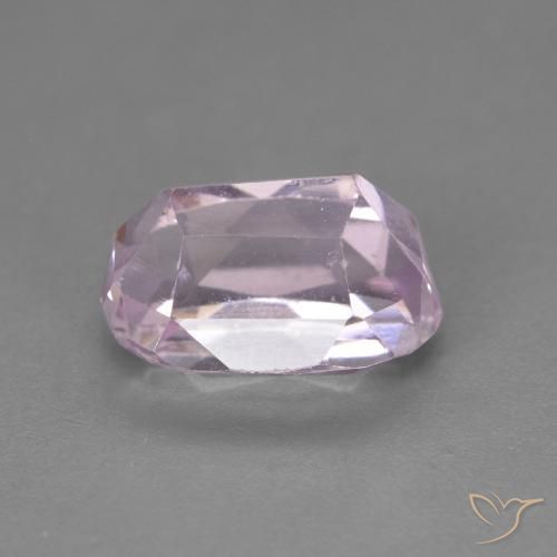 Kunzite Rose pourpre léger naturelle ovale, 3.60 ct, VVS
