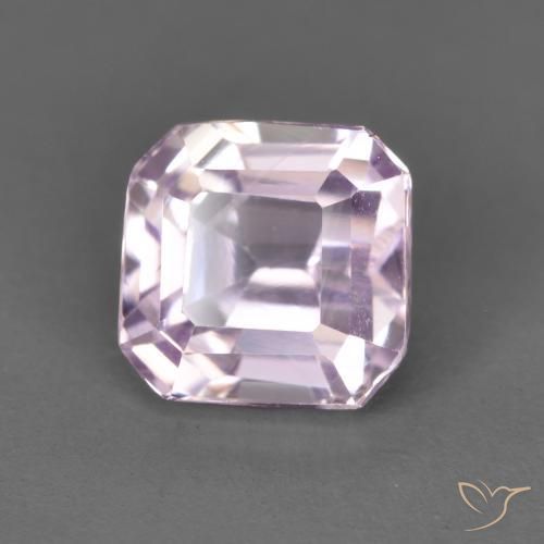 Kunzite Lilas léger naturelle Octogone / coupe Émeraude, 1.83 ct, VVS