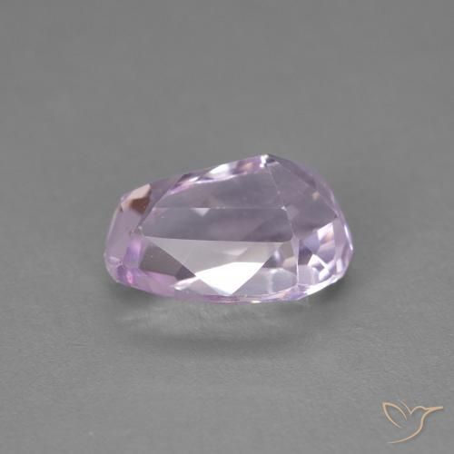 Kunzite Lilas léger naturelle En forme de poire, 3.01 ct, VVS-VS