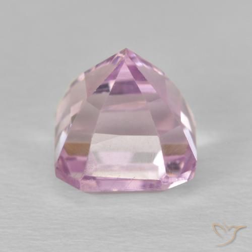 Kunzite Violet clair naturelle Octogone / coupe Émeraude, 3.30 ct, VVS-VS
