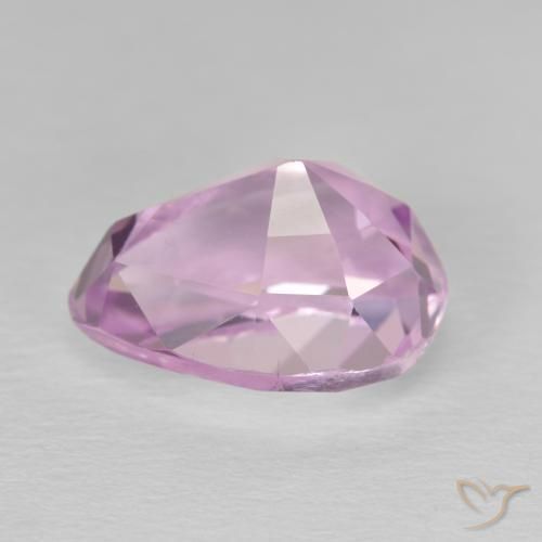 Kunzite Lilas naturelle En forme de poire, 7.36 ct, VVS