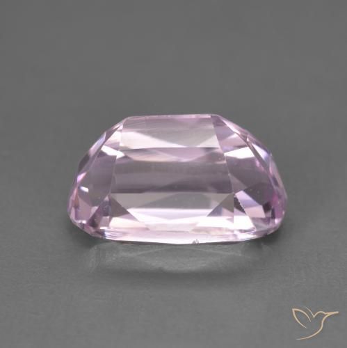 Kunzite Lilas naturelle ovale, 4.08 ct, VVS-VS