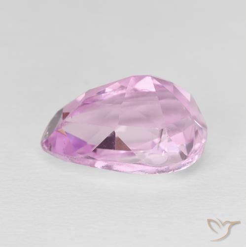 Kunzite Pourpre moyen naturelle En forme de poire, 10.13 ct, VVS-VS