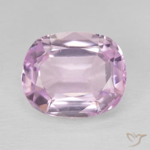 6.96ct Naturel Lilas léger Kunzite, Coussin, VVS-VS