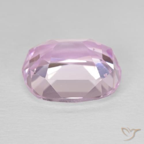 Kunzite Lilas léger naturelle Coussin, 6.96 ct, VVS-VS
