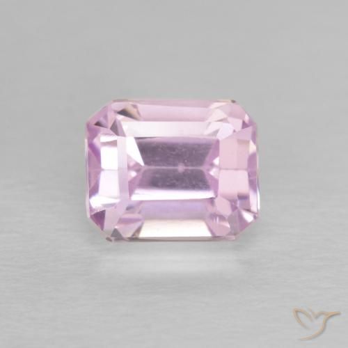 Kunzite Rose pourpre léger naturelle Octogone / coupe Émeraude, 2.01 ct, VS