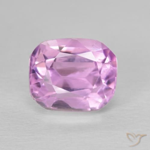 3.47ct Naturel Pourpre moyen Kunzite, Coussin, VS