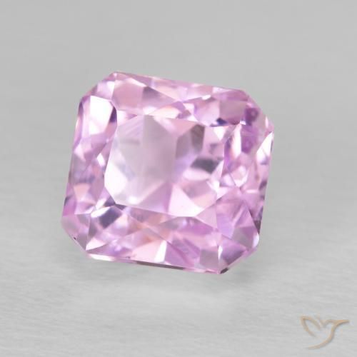 Kunzite Pourpre rose naturelle Octogone / coupe Émeraude, 2.99 ct, VS