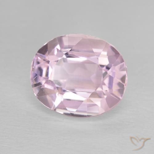 Kunzite Lilas léger naturelle ovale, 5.57 ct, VS