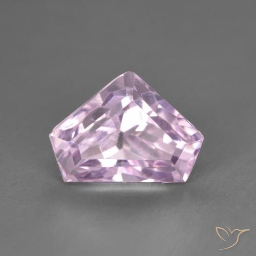 Kunzite Violet clair naturelle Fantaisie, 2.58 ct, VVS