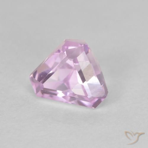 Kunzite Ton rose cerise naturelle Fantaisie, 1.72 ct, VVS-VS