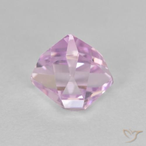 Kunzite Ton rose cerise naturelle Fantaisie, 1.72 ct, VVS-VS