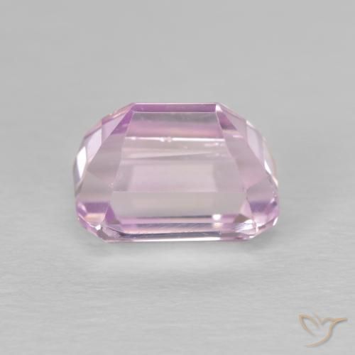 Kunzite Ton rose cerise naturelle Octogone / coupe Émeraude, 3.03 ct, VVS-VS
