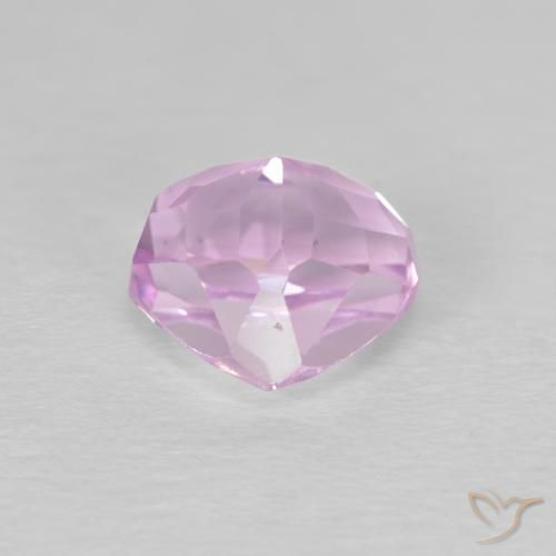 Kunzite Rose très clair naturelle En forme de poire, 2.33 ct, VVS-VS