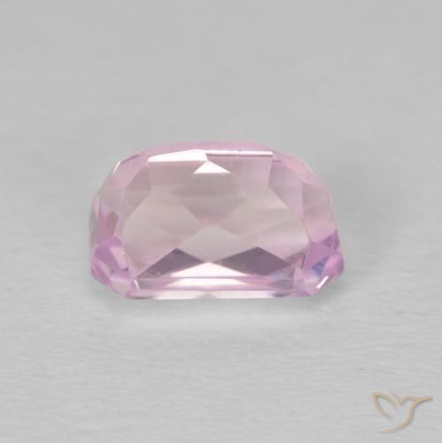Kunzite Rose Pourpre naturelle Octogone / coupe Émeraude, 2.38 ct, VVS-VS