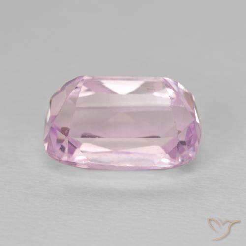Kunzite Rose Pourpre naturelle Coussin, 5.92 ct, VVS