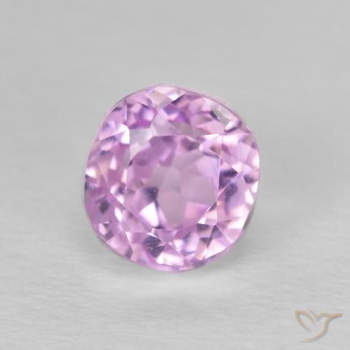 2.18ct Naturel Rose pourpre royal Kunzite, Coussin, VVS