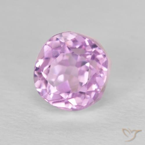 Kunzite Rose pourpre royal naturelle Coussin, 2.18 ct, VVS