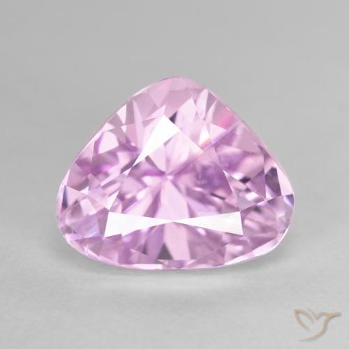 7.76ct Naturel Pourpre moyen Kunzite, En forme de poire, VVS