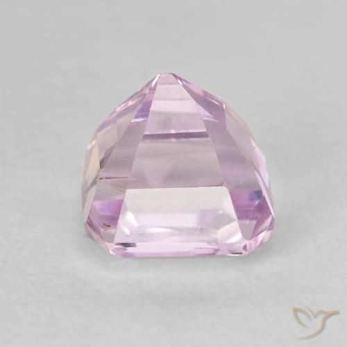 Kunzite Pourpre moyen naturelle Octogone / coupe Émeraude, 2.10 ct, VS
