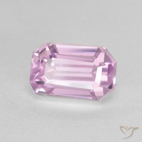 Kunzite Violet clair naturelle Octogone / coupe Émeraude, 2.41 ct, VS