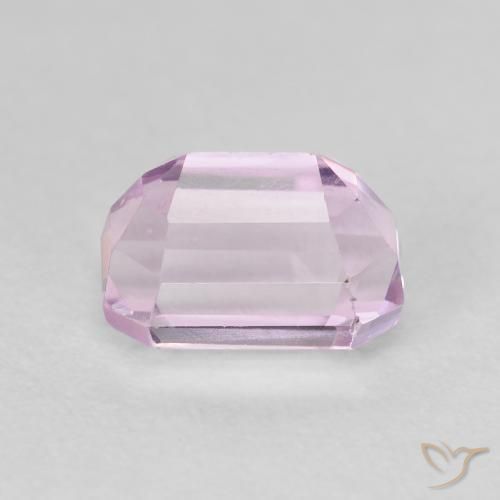 Kunzite Violet clair naturelle Octogone / coupe Émeraude, 2.41 ct, VS