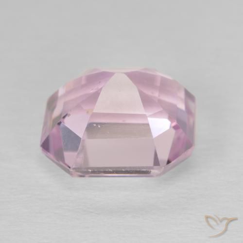 Kunzite Rose clair naturelle Octogone / coupe Émeraude, 5.87 ct, VS