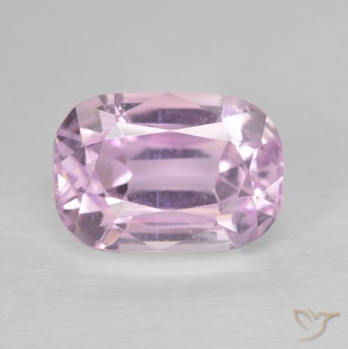 Kunzite Ton rose cerise naturelle Coussin, 6.97 ct, VS