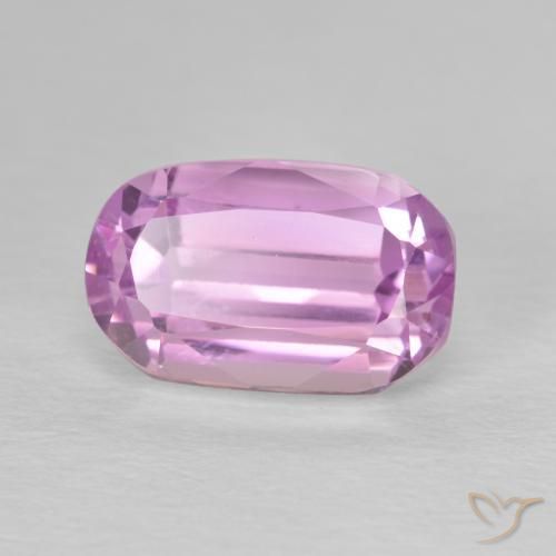 4.46ct Naturel Rose clair Kunzite, Coussin, VS