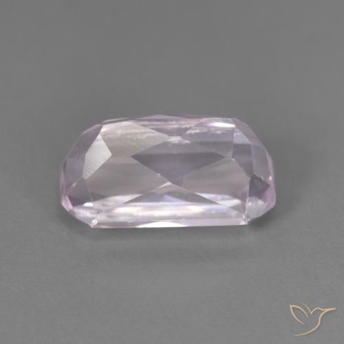 Kunzite Lilas léger naturelle Octogone / coupe Émeraude, 3.25 ct, VVS