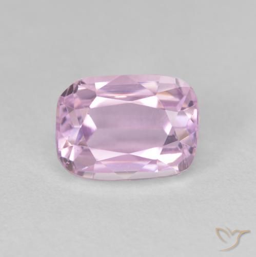 Kunzite Pourpre moyen naturelle Coussin, 4.19 ct, VS