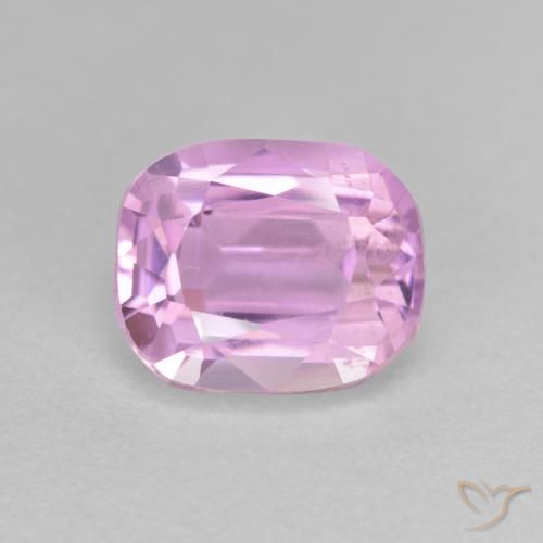 3.73ct Naturel Violet clair Kunzite, Coussin, VS