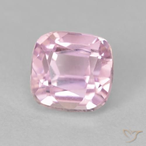 Kunzite Violet clair naturelle Coussin, 2.19 ct, VVS-VS