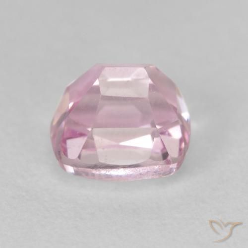 Kunzite Violet clair naturelle Coussin, 2.19 ct, VVS-VS