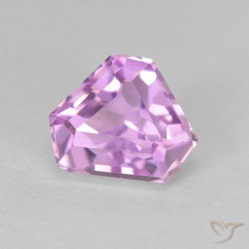 Kunzite Rose clair naturelle Fantaisie, 2.48 ct, VVS