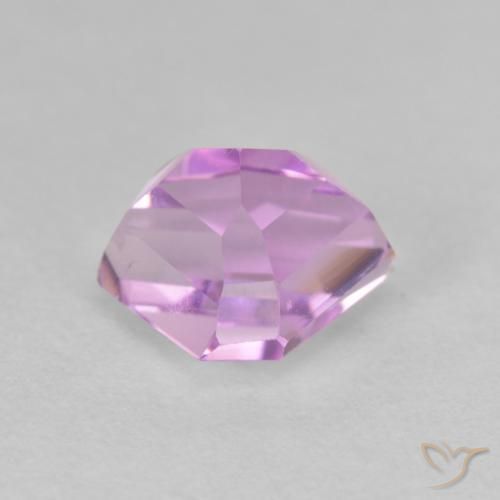 Kunzite Rose clair naturelle Fantaisie, 2.48 ct, VVS
