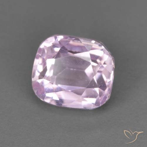 Kunzite Rose Pourpre naturelle Coussin, 1.93 ct, VVS-VS