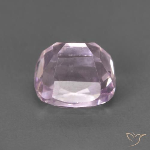 Kunzite Rose Pourpre naturelle Coussin, 1.93 ct, VVS-VS