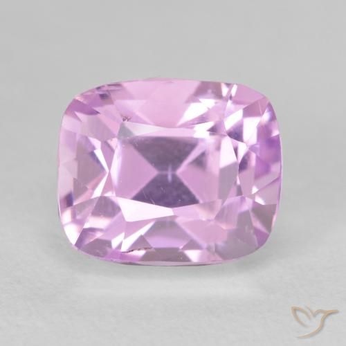 5.33ct Naturel Lilas léger Kunzite, Coussin, VVS-VS