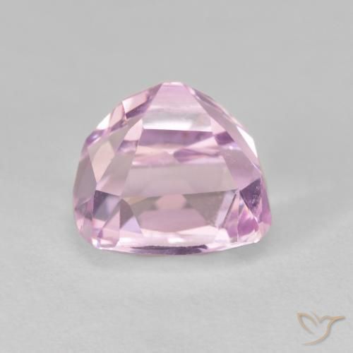 Kunzite Lilas léger naturelle Coussin, 5.33 ct, VVS-VS