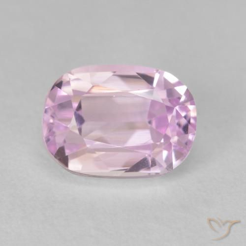 3.67ct Naturel Rose pourpre léger Kunzite, Coussin, VVS-VS