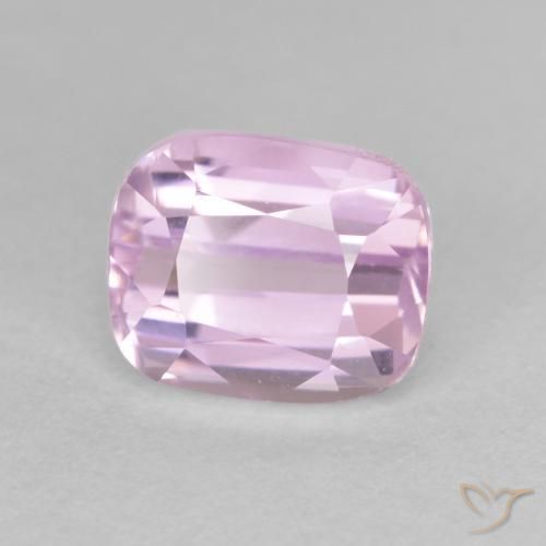 Kunzite Pourpre moyen naturelle Coussin, 2.41 ct, VVS-VS
