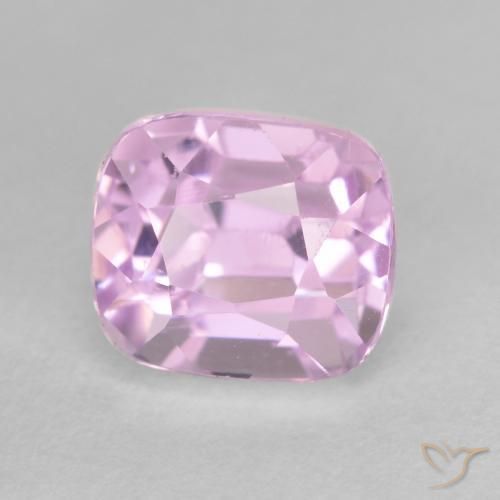 Kunzite Pourpre moyen naturelle Coussin, 2.78 ct, VVS-VS