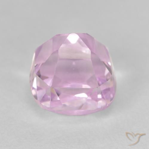 Kunzite Ton rose cerise naturelle Coussin, 4.25 ct, VS