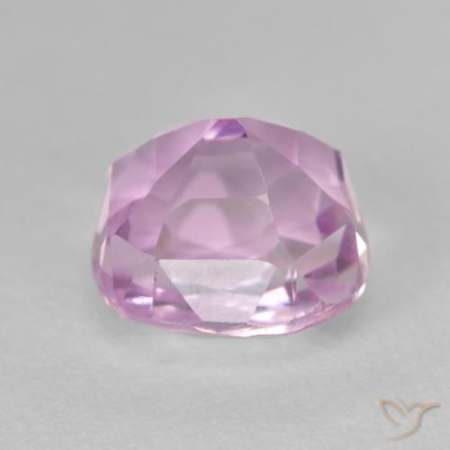Kunzite Ton rose cerise naturelle Coussin, 4.05 ct, VVS-VS