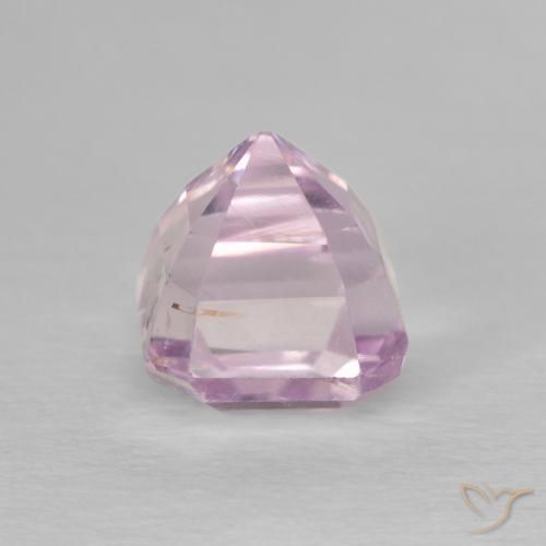 Kunzite rose naturelle taille émeraude, 2,26 ct, VS-SI