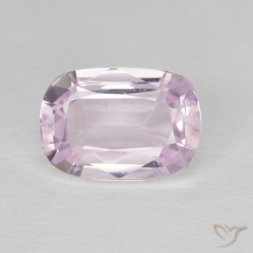 4.42ct Naturel Ton rose très clair Kunzite, Coussin, VVS