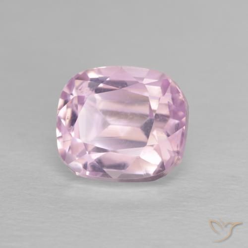 3.68ct Naturel Rose très clair Kunzite, Coussin, VVS-VS