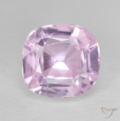 4.69ct Naturel Rose très clair Kunzite, Coussin, VVS