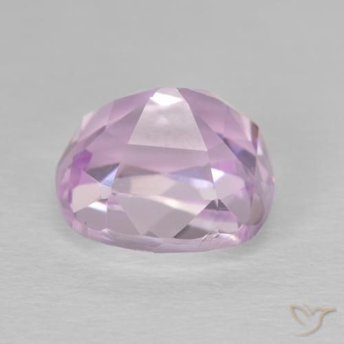 Kunzite Rose très clair naturelle Coussin, 4.69 ct, VVS